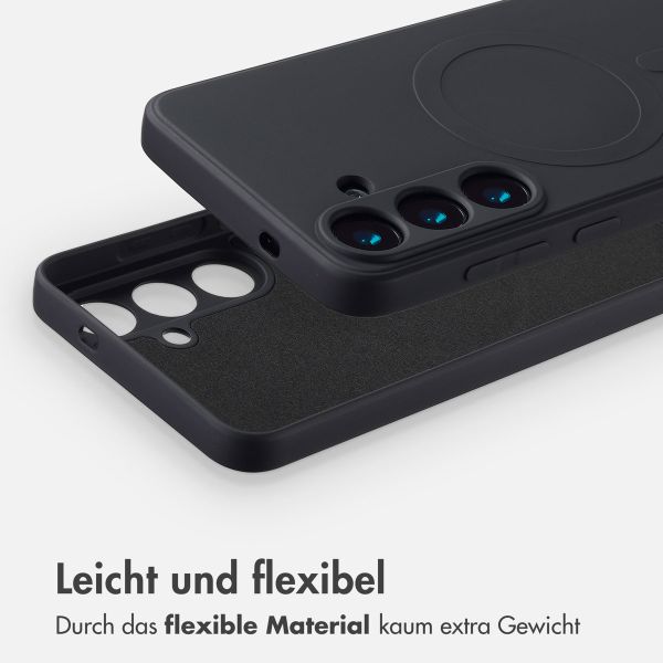 imoshion Color Back Cover mit MagSafe für das Samsung Galaxy S25 Plus - Schwarz