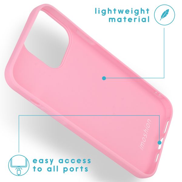 imoshion Color TPU Hülle für das iPhone 13 Pro Max - Rosa