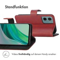 imoshion Luxuriöse Klapphülle Motorola Moto G05 / E15 - Rot
