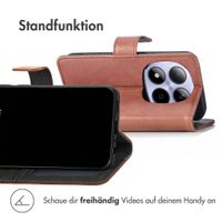 imoshion Luxuriöse Klapphülle Xiaomi Redmi Note 15 Pro (4G) - Braun