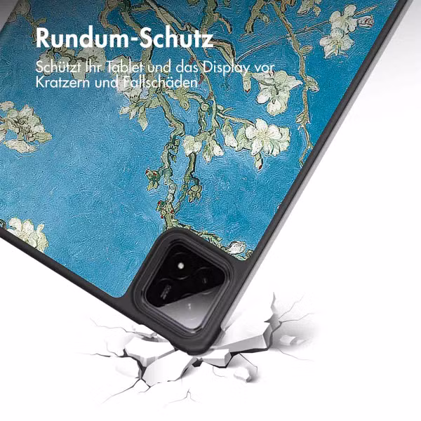 imoshion Design Trifold Klaphülle Xiaomi Pad 7 / 7 Pro - Green Plant