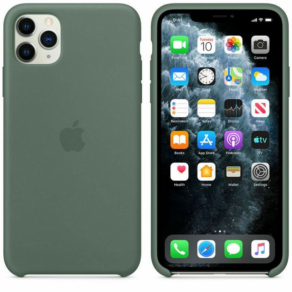 Apple Silikon-Case für das Apple iPhone 11 Pro - Pine Green