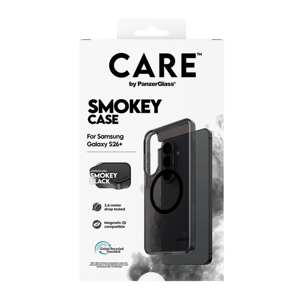 CARE by PanzerGlass Urban Combat Case Samsung Galaxy S26 Plus - Smokey Black