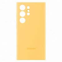 Samsung Original Silikon Cover Samsung Galaxy S24 Ultra - Yellow