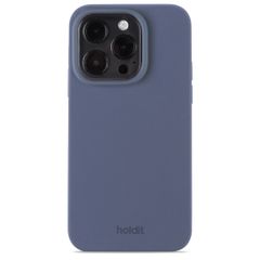 Holdit Silicone Case für das iPhone 14 Pro - Pacific Blue