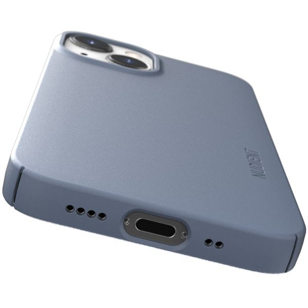 Nudient Thin Case für das iPhone 13 Mini - Sky Blue