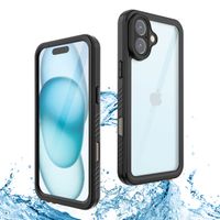 Redpepper Dot Plus Waterproof Case für das Apple iPhone 16 Plus - Schwarz