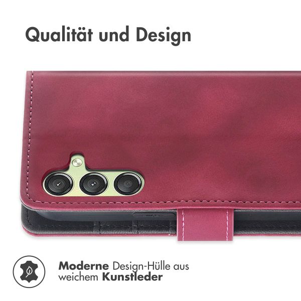 imoshion Klapphülle mit Kordel Samsung Galaxy A25 (5G) - Rot