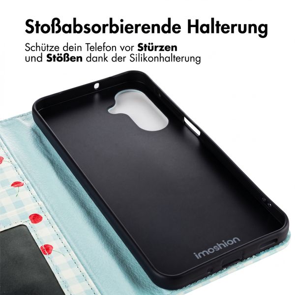 imoshion Design Klapphülle Samsung Galaxy A57 (5G) - Cherry Check