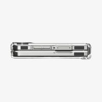 Spigen Ultra Hybrid Pro MagFit Backcover Samsung Galaxy Z Flip 8 - Clear / White