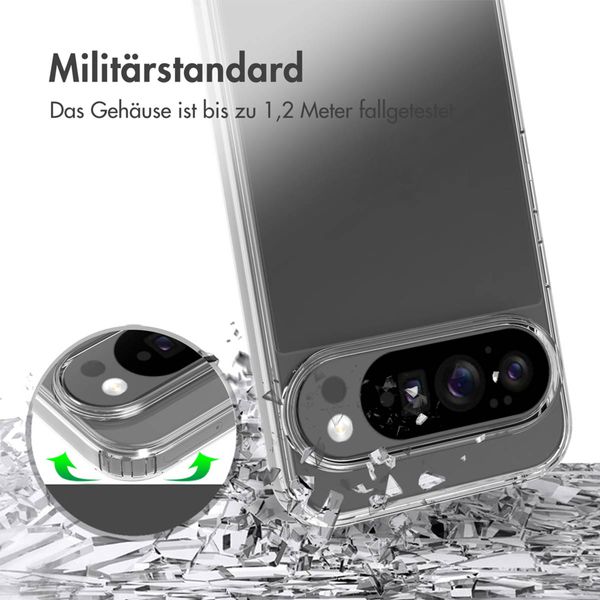 Accezz Xtreme Impact Case Google Pixel 10 Pro XL - Transparent