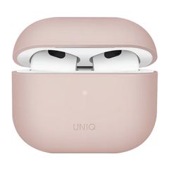 Uniq Lino Hybrid Liquid Silicone Case für Apple AirPods 3 (2021) - Blush Pink