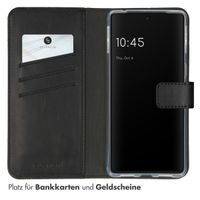 Selencia Echtleder Klapphülle Google Pixel 7 Pro - Schwarz