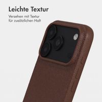 imoshion Texture Backcover Apple iPhone 18 Pro Max / 17 Pro Max - Dunkelbraun