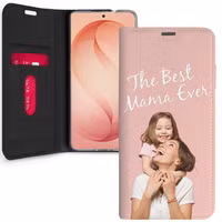 Gestalte deine eigene Compact Gel Klapphülle Samsung Galaxy S26 Plus - Weiß
