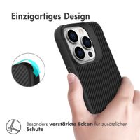 imoshion Rugged Hybrid Carbon Case für das iPhone 14 Pro - Schwarz