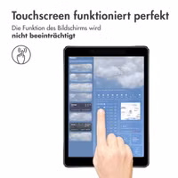 imoshion Displayschutz aus gehärtetem Glas Apple iPad 9 (2021) 10.2 Zoll / iPad 8 (2020) 10.2 Zoll / iPad 7 (2019) 10.2 Zoll