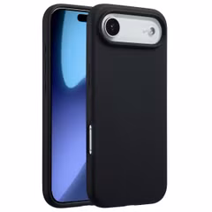 Accezz Liquid Silikoncase mit MagSafe Apple iPhone Air - Schwarz