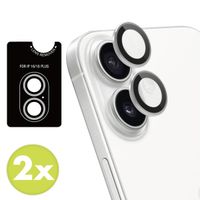 imoshion 2er-Pack Objektivschutz für Kamera für das Apple iPhone 17 / 16 / 16 Plus - Weiß