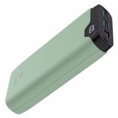 imoshion Powerbank - 20.000 mAh - Schnelles Aufladen und Power Delivery - Grün