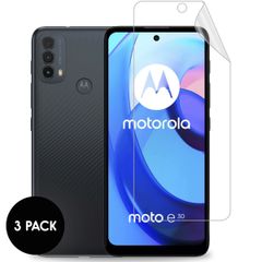 imoshion Displayschutz Folie 3er-Pack für das Motorola Moto E30 / E40