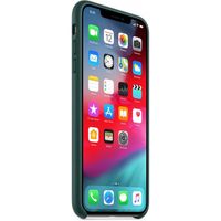 Apple Leder-Case Forest Green für das Apple iPhone Xs Max