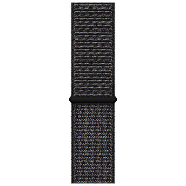 Apple Sport Loop Armband für das Apple Watch Series 1-9 / SE - 38/40/41 mm / Series 10 - 42 mm - Schwarz