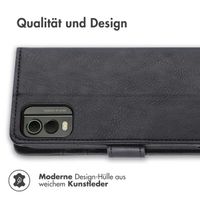 imoshion Luxuriöse Klapphülle Nokia C32 - Schwarz