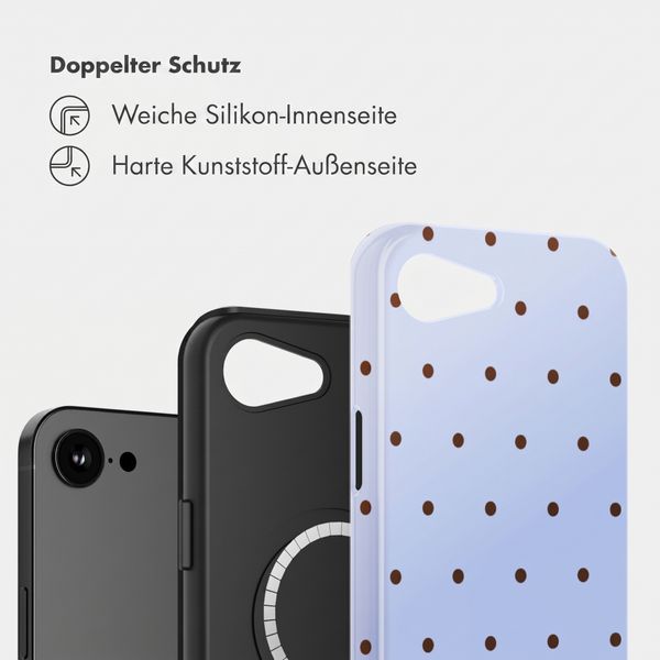Selencia Vivid Rückabdeckung mit MagSafe Apple iPhone 17e / 16e - Happy Dots Digital Sky