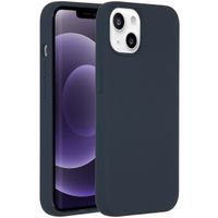 Accezz Liquid Silikoncase iPhone 13 - Dunkelblau