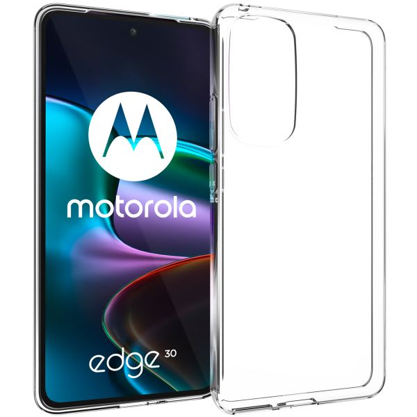 Accezz TPU Clear Cover für das Motorola Edge 30 - Transparent