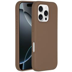 Accezz Liquid Silikoncase mit MagSafe Apple iPhone 16 Pro Max - lichtbruin
