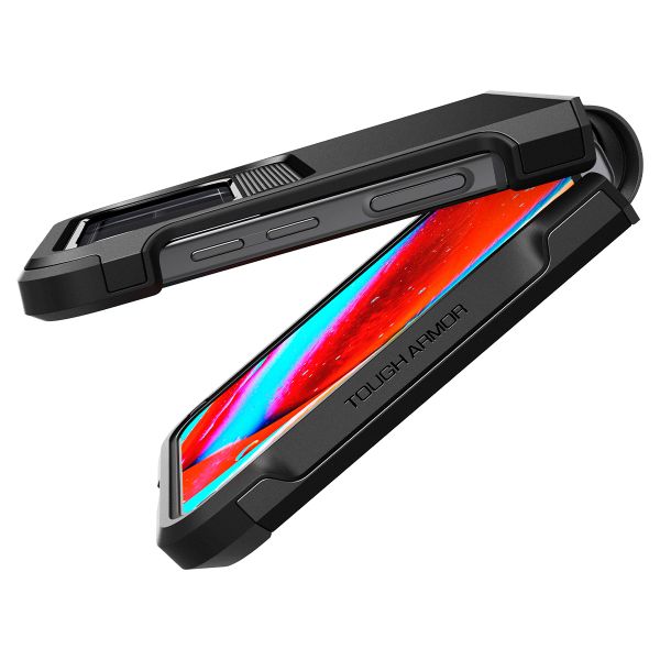 Spigen Tough Armor™ Case für das Samsung Galaxy Flip 4 - Schwarz