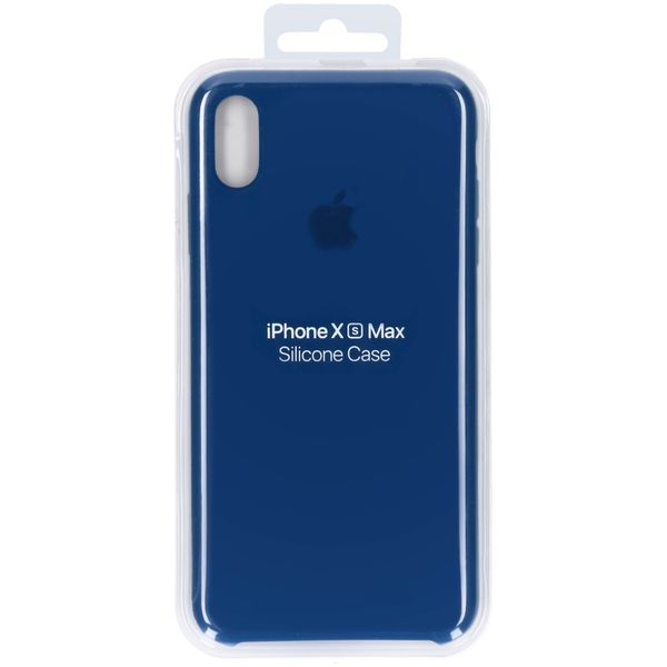 Apple Silikoncase Blue Horizon für das iPhone Xs Max