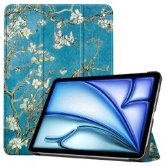 imoshion Design Trifold Klaphülle Apple iPad Air 13 Zoll (2025) M3 / (2024) M2 - Green Plant