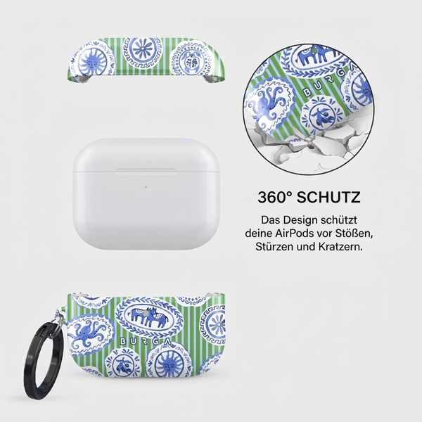 Burga Hardcase Hülle Apple AirPods Pro 3 - Taverna