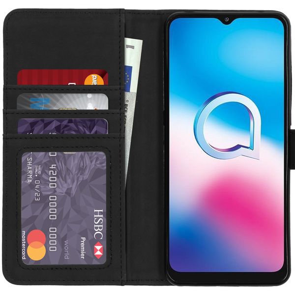 imoshion Luxuriöse Klapphülle Alcatel 3X (2020) - Dunkelblau