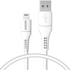 Accezz MFI-zertifiziertes Lightning- auf USB-Kabel - 0,2 m - Weiß