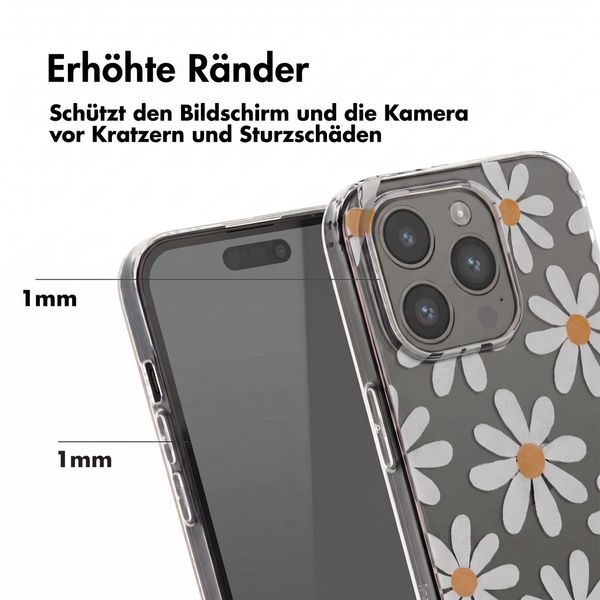 imoshion Design Hülle Apple iPhone 15 Pro - Daisy Flower