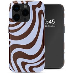 Selencia Vivid Back Cover Apple iPhone 15 Pro - Dream Swirl Chocolate