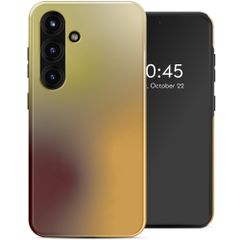 Selencia Vivid Rückabdeckung mit MagSafe Samsung Galaxy S25 - Gradient Olive Dust