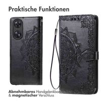 imoshion Mandala Klapphülle Oppo Reno 8 T (4G) - Schwarz