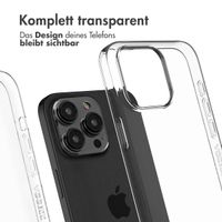 Accezz 100% recyceltes TPU Clear Cover für das iPhone 15 Pro Max - Transparent