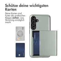 imoshion Backcover mit Kartenfach Samsung Galaxy S25 FE - Grün