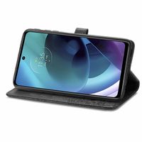 imoshion Mandala Klapphülle Motorola Moto G51 - Schwarz