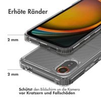 Accezz Xtreme Impact Case für das Samsung Galaxy Xcover 7 - Transparent