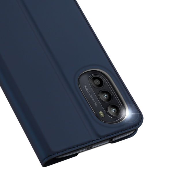 Dux Ducis Slim TPU Klapphülle für das Motorola Moto G52 / G82 - Blau