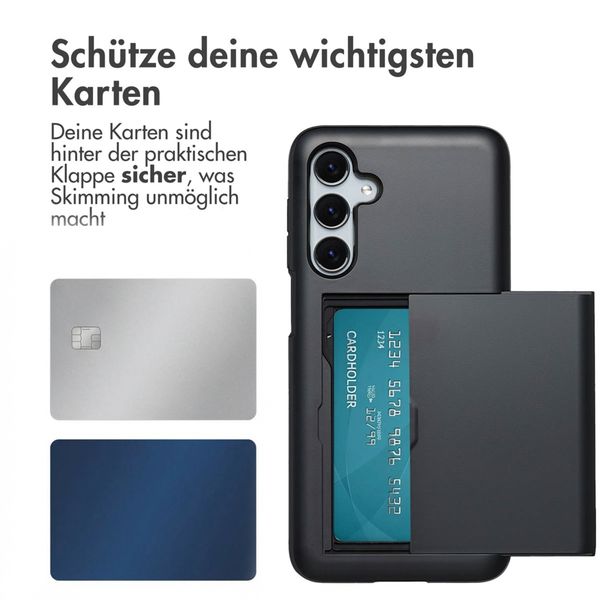 imoshion Backcover mit Kartenfach Samsung Galaxy A16 - Schwarz