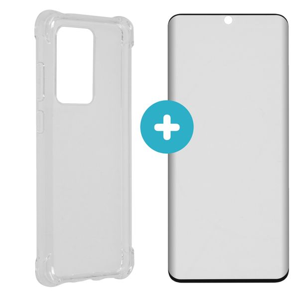 imoshion Anti-Shock Backcover + Premium Screen Protector S20 Ultra