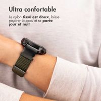 imoshion QuickFit® Nylon Armband -   Garmin 22 mm Anschluss - Größe L/XL - Grün